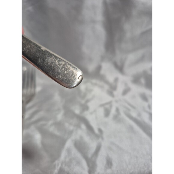 Vintage RUDISILL BROS. 12 DWT., Silverplate Set OF 3 Forks RARE - Picture 10 of 11
